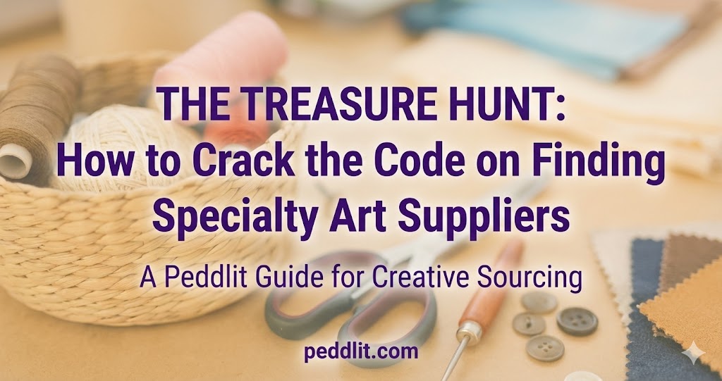 The Treasure Hunt: How to Crack the Code on Finding Specialty Art Suppliers