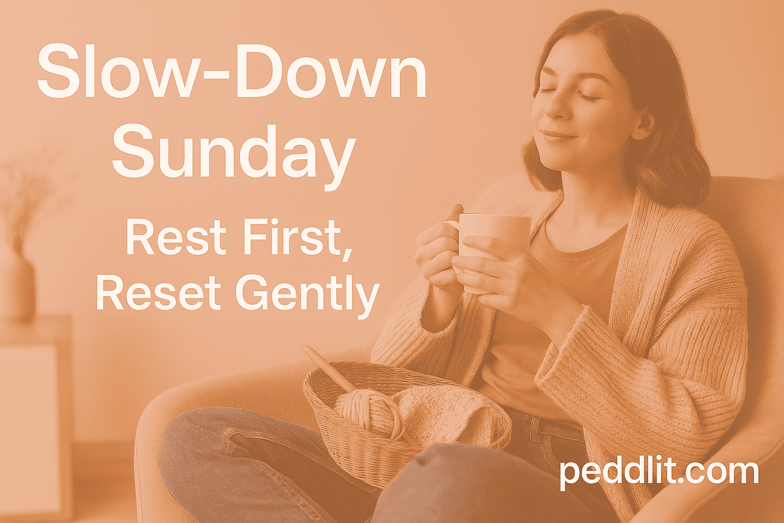 Slow-Down Sunday: Rest First. Reset Gently.