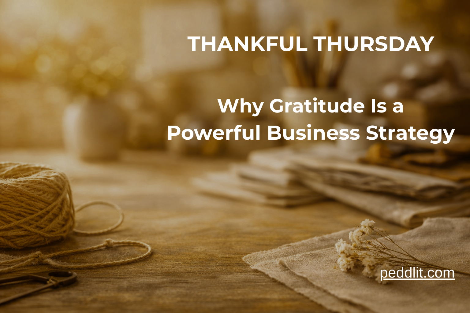 Thankful Thursday: Why Gratitude Is a Powerful Business Strategy