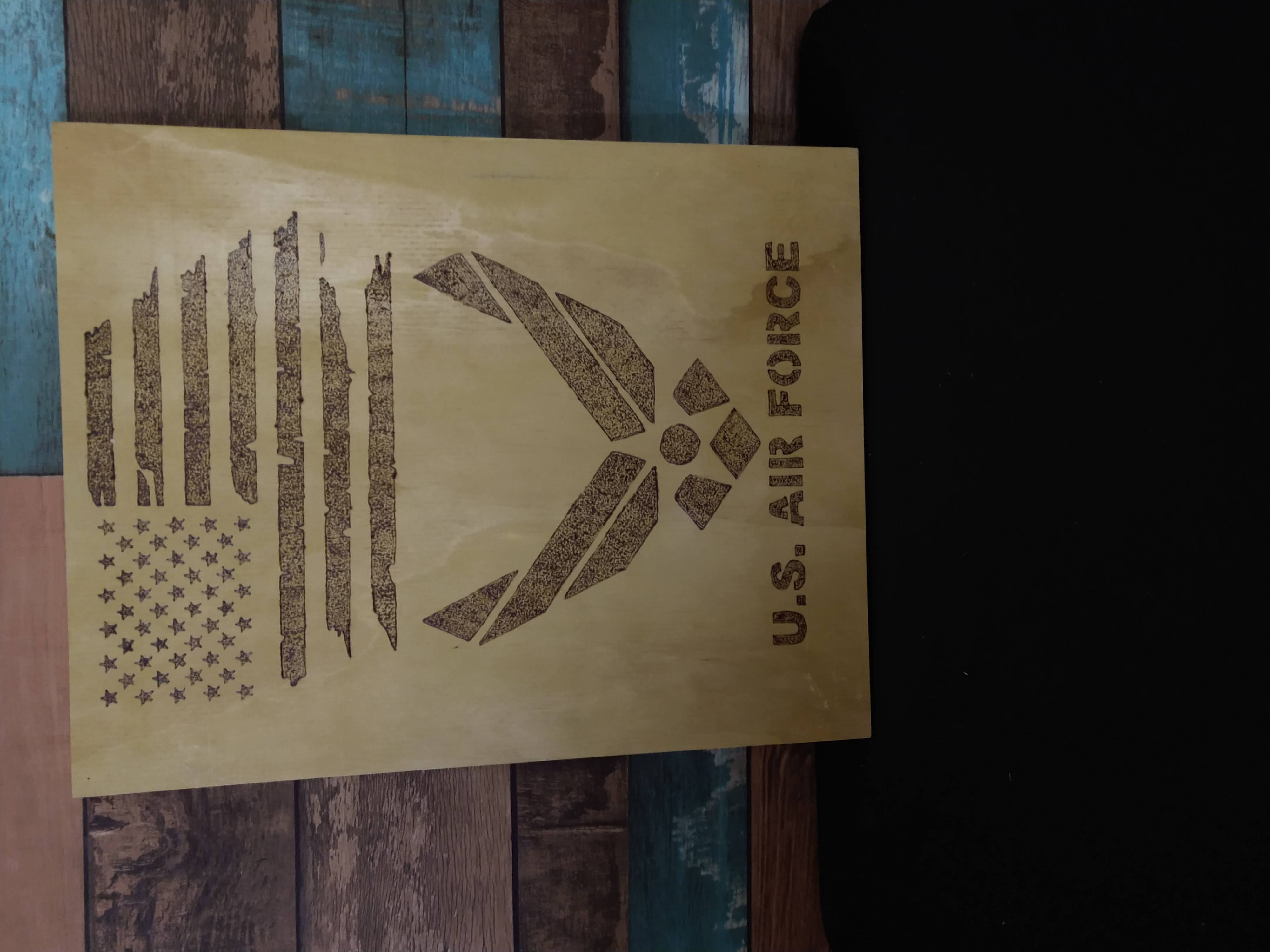 US Air Force Wall Plaque